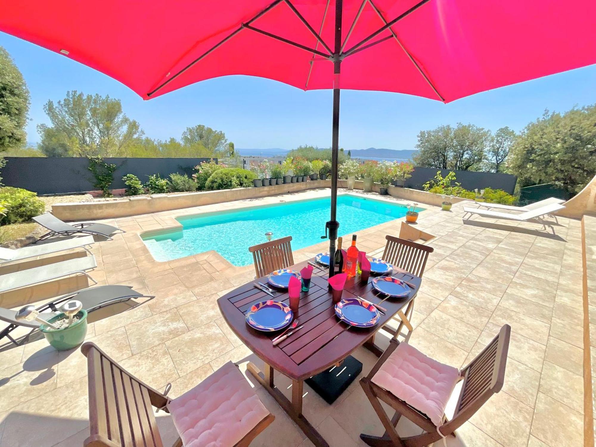 Charming French Riviera Villa // Pool, Seaview, Ac, 9Pax // Saint-Raphael  Exterior photo